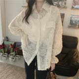 【SHOPLIST限定】シャツシースルートップス日焼け止め服カジュアルビッグシャ… | 17kg | 詳細画像13 