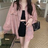 【SHOPLIST限定】シャツシースルートップス日焼け止め服カジュアルビッグシャ… | 17kg | 詳細画像16 