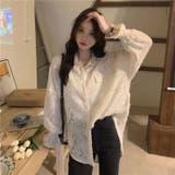 【SHOPLIST限定】シャツシースルートップス日焼け止め服カジュアルビッグシャ… | 17kg | 詳細画像5 