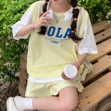 Ｔシャツ+ミニパンツ2点セットフェイクレイヤードトップスカジュアル | 17kg | 詳細画像15 