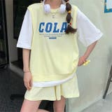 Ｔシャツ+ミニパンツ2点セットフェイクレイヤードトップスカジュアル | 17kg | 詳細画像5 