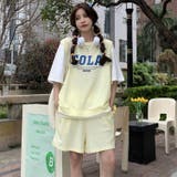 Ｔシャツ+ミニパンツ2点セットフェイクレイヤードトップスカジュアル | 17kg | 詳細画像9 