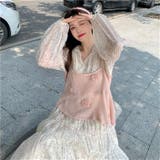 【赤字覚悟!処分セール】優しい雰囲気漂う立体花柄ニットキャミソール | 17kg | 詳細画像13