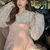 【赤字覚悟!処分セール】優しい雰囲気漂う立体花柄ニットキャミソール | 17kg | 詳細画像20