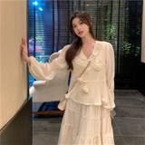 【赤字覚悟!処分セール】優しい雰囲気漂う立体花柄ニットキャミソール | 17kg | 詳細画像24