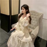 イエローキャミ | 【赤字覚悟!処分セール】優しい雰囲気漂う立体花柄ニットキャミソール | 17kg