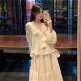 【赤字覚悟!処分セール】優しい雰囲気漂う立体花柄ニットキャミソール | 17kg | 詳細画像26