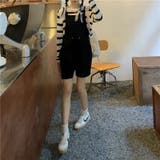 オールインワンパンツORトップス サロペットボーダーブラウス | 17kg | 詳細画像11 