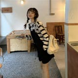 オールインワンパンツORトップス サロペットボーダーブラウス | 17kg | 詳細画像13 