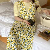 【赤字覚悟！処分セール】ロングワンピースキャミワンピノースリーブ花柄オシャレ | 17kg | 詳細画像11 