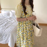 【赤字覚悟！処分セール】ロングワンピースキャミワンピノースリーブ花柄オシャレ | 17kg | 詳細画像5 