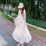 ロングワンピース 日焼け止めシャツ キャミワンピブラウス | 17kg | 詳細画像11 