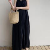 【SHOPLIST限定】ロングキャミワンピース綿麻ノースリーブ | 17kg | 詳細画像10