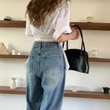 【赤字覚悟!処分セール】デニムロングパンツハイウエストデザインカジュアル不規則 | 17kg | 詳細画像8