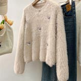 【SHOPLIST限定】もこもこウサギ小花柄セーター | 17kg | 詳細画像7 