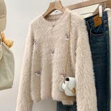 【SHOPLIST限定】もこもこウサギ小花柄セーター | 17kg | 詳細画像9 