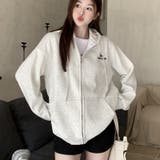 【SHOPLIST限定】アメリカン刺繍入りスウェットトレーナージャケット | 17kg | 詳細画像8 