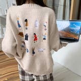【SHOPLIST限定】韓国ファッション刺繍入りニットセーター | 17kg | 詳細画像6 
