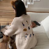 【SHOPLIST限定】韓国ファッション刺繍入りニットセーター | 17kg | 詳細画像8 