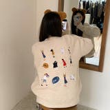 【SHOPLIST限定】韓国ファッション刺繍入りニットセーター | 17kg | 詳細画像9 