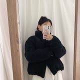 ブラック | 【SHOPLIST限定】韓国ファッションふわふわコーデュロイジャケットボリューム… | 17kg