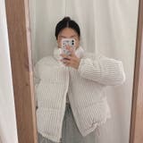 ホワイト | 【SHOPLIST限定】韓国ファッションふわふわコーデュロイジャケットボリューム… | 17kg