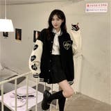 ヴィンテージ風アメリカ野球ジャケット大きいサイズカープルコーディ | 17kg | 詳細画像3