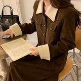コーデュロイラペルショートコート+Aラインスカート2点スーツ | 17kg | 詳細画像24