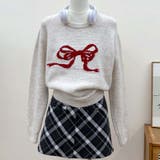 【SHOPLIST限定】程よい可愛いらしさ!蝶編みプルオーバーニットセーター | 17kg | 詳細画像17 