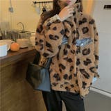 こなれた印象を演出。リバーシブル裏起毛ヒョウ柄×デニムコート | 17kg | 詳細画像14