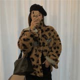 こなれた印象を演出。リバーシブル裏起毛ヒョウ柄×デニムコート | 17kg | 詳細画像20