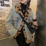 こなれた印象を演出。リバーシブル裏起毛ヒョウ柄×デニムコート | 17kg | 詳細画像22