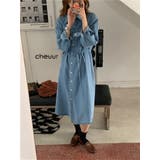 【SHOPLIST限定】デニムライクに!紐付けデニムワンピース | 17kg | 詳細画像10 