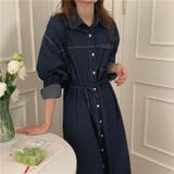 【SHOPLIST限定】デニムライクに!紐付けデニムワンピース | 17kg | 詳細画像19 