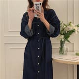 【SHOPLIST限定】デニムライクに!紐付けデニムワンピース | 17kg | 詳細画像30 