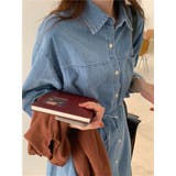 【SHOPLIST限定】デニムライクに!紐付けデニムワンピース | 17kg | 詳細画像34 