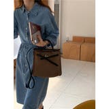 【SHOPLIST限定】デニムライクに!紐付けデニムワンピース | 17kg | 詳細画像52 