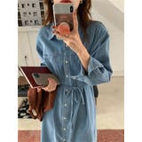【SHOPLIST限定】デニムライクに!紐付けデニムワンピース | 17kg | 詳細画像8 
