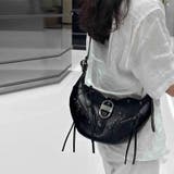 ユニセックス☆大容量 スタッズ ライダースバッグ ショルダー ワンショルダー | 17kg | 詳細画像9 