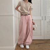 甘辛系ガールズ☆ハイウエスト ハート ポケット ワイドデニムパンツ | 17kg | 詳細画像16