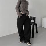 甘辛系ガールズ☆ハイウエスト ボタン ワイド ストレート デニムパンツ | 17kg | 詳細画像28