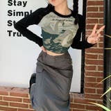 甘辛系ガールズ☆クルーネック 長袖Tシャツ クロップド丈 | 17kg | 詳細画像11