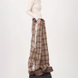 2025秋☆甘辛系ガールズ☆ルーズ チェック スウェット パンツ | 17kg | 詳細画像9 
