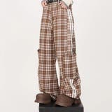 2025秋☆甘辛系ガールズ☆ルーズ チェック スウェット パンツ | 17kg | 詳細画像10 