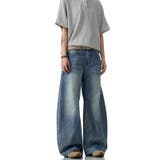 2025秋☆甘辛系ガールズ☆ウォッシュ カーブ デニムパンツ | 17kg | 詳細画像16