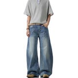 2025秋☆甘辛系ガールズ☆ウォッシュ カーブ デニムパンツ | 17kg | 詳細画像17