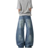 2025秋☆甘辛系ガールズ☆ウォッシュ カーブ デニムパンツ | 17kg | 詳細画像19