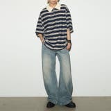 2025秋☆甘辛系ガールズ☆ウォッシュ カーブ デニムパンツ | 17kg | 詳細画像24