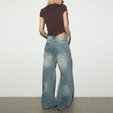 2025秋☆甘辛系ガールズ☆ウォッシュ カーブ デニムパンツ | 17kg | 詳細画像26