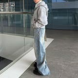 2025秋☆甘辛系ガールズ☆ウォッシュ カーブ デニムパンツ | 17kg | 詳細画像35